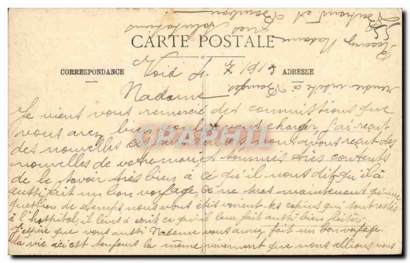 Postcard Old Void Cugnot