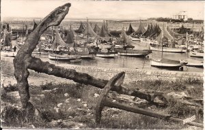 RPPC Ile d'Oleron, France, Fishing Harbor, Boats & Ships, Anchor 1951