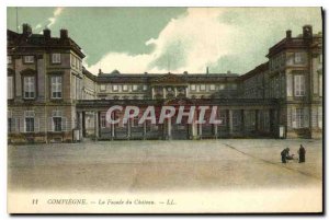 Old Postcard Compiegne The Facade du Chateau