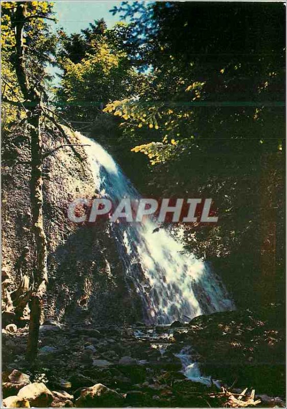 Postcard Modern Cascade Rossignolet Surroundings Mont Dore Auvergne Tourist