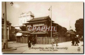 Old Postcard Exposition des Arts D�coratifs The pavilion of Japan (Nippon Jpan)