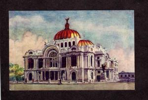 Mexico Palacio Palace de Bellas Artes Postcard Tarjeta Postal Carte Postale