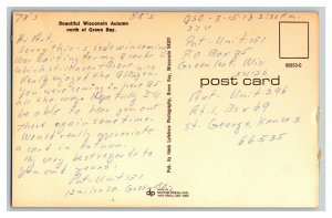 Postcard WI Greetings From Green Bay Wisconsin Vintage Standard View Card 