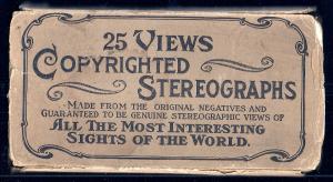 STEREOGRAPH CARDS (24) Worldwide Views w/Original Sleeve