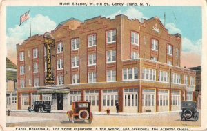 Coney Island New York Hotel Eleanor Vintage Postcard JI657549