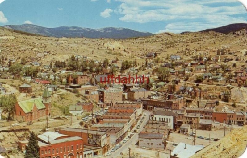 PANORAMA OF CENTRAL CITY, CO the Little Kingdom of Gilpin