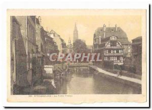 Strasbourg Old Postcard Little France