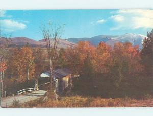 Unused Pre-1980 COVERED BRIDGE Mount Mansfield - Stowe Vermont VT H7543