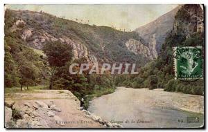 Old Postcard vicinity D & # 39Evian Gorges Dranse