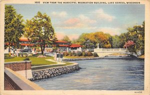 The Municipal Recreation Building - Lake Geneva, Wisconsin WI  