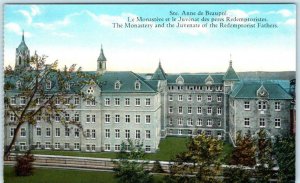 STE. ANNE de BEAUPRE, Quebec Canada  MONASTERY & Juvenate Redemptorist Fathers