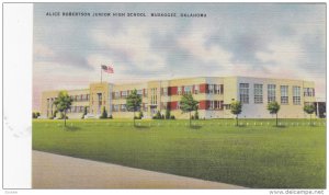 Alice Robertson Junior High School , MUSKOGEE , Oklahoma , 30-40s