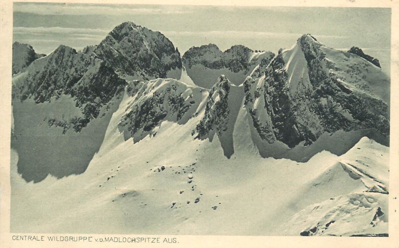 Mountaineering Austria Centrale Wildgruppe Madlochspitze panorama cottage cancel