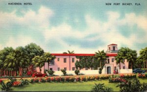 Florida New Port Richie Hacienda Hotel 1945