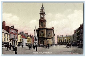 c1910 Town Hall Coleraine Londonderry Northern Ireland Unposted Antique Postcard