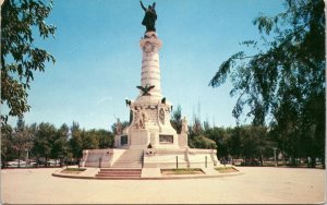 postcard Juarez, Mexico - Benito Juarez Monument