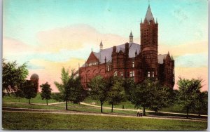 Crouse College of Fine Arts and Observatory Syracuse University NY Postcard