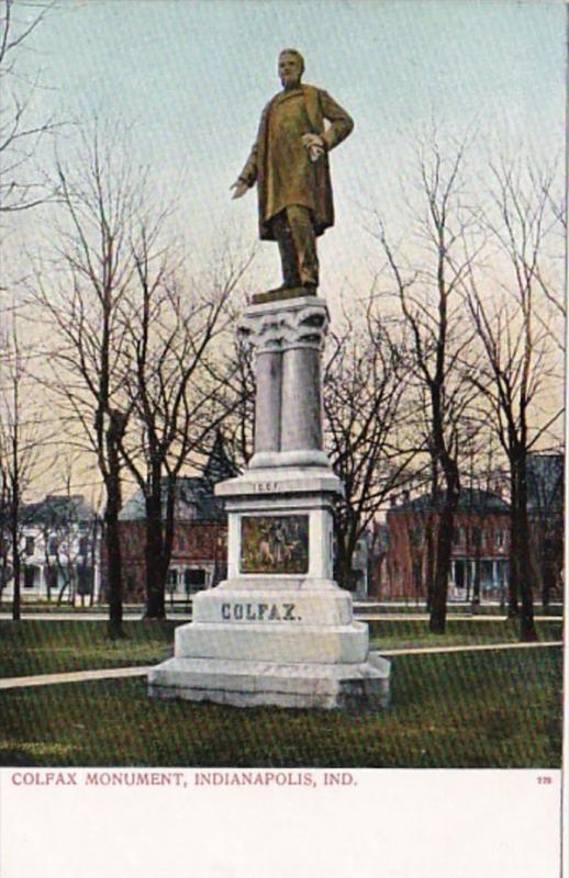 Indiana Indianapolis The Colfax Monument