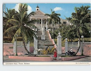 Postcard Government House, Nassau, Bahamas