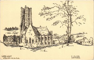CPA Larchant - L'Eglise Vue du Sud (1037791)