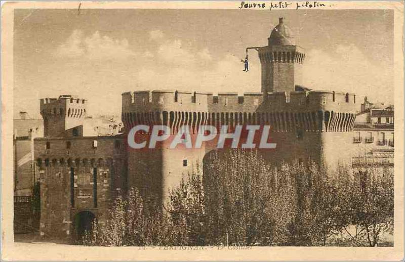 Old Postcard Perpignan