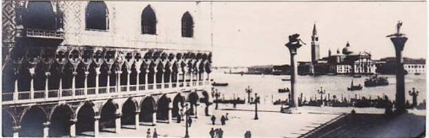 Italy Venezia Venice Piazzetta San Marco Real Photo