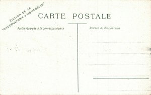 Gibraltar Chocolat D'Aiguebelle Gibraltar Advertising Postcard 08.57