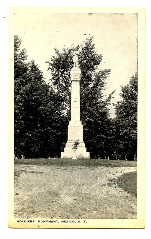 NY - Mexico. Soldiers' Monument