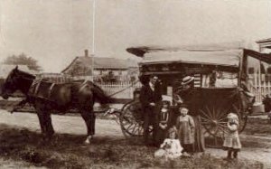 Reproduction - Wagon Peddler - Mendocino, California CA  