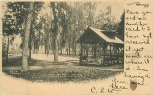 New York Clifton Springs Sanitarium Park Spring House Bundy Postcard 22-5670