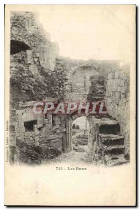 Old Postcard Les Baux