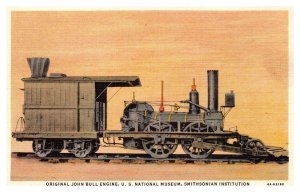 Postcard Washington DC - Smithsonian - Original John Bull Engine