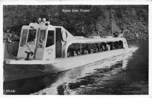 Tennessee Norris Lake Dam Cruiser Boat Vintage Postcard AA61437