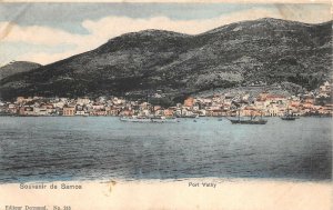 US5540 souvenir de samos port vathy litho   greece