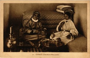 PC CPA MOROCCO, FLANDRIN 70, CHIRATS, VINTAGE REAL PHOTO POSTCARD (b12125)