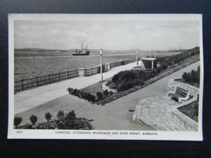 Merseyside LIVERPOOL Aigburth OTTERSPOOL PROMENADE c1960s RP Postcard by Masons