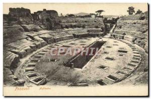 Old Postcard Pozzuoli Anfiteatro