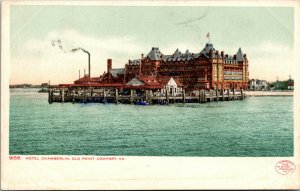 Vtg 1905 Hotel Chamberlin Old Point Comfort Virginia VA Detroit Publish Postcard