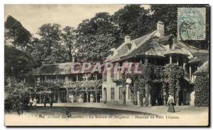 Old Postcard From Versailles Park The House Of The Lord Hameau Du Petit Trianon