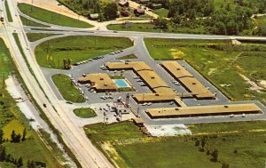 Meridian Mississippi Holiday Inn Aerial View Hwy 80, 11 & 45 Postcard