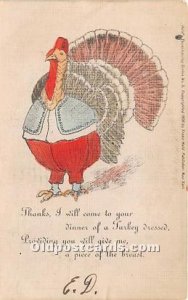 Thanksgiving Greetings 1906 