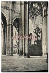 Old Post Sevilla Interior of the Catedral Map