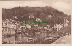 Cornwall Postcard - Polperro, The Harbour  RS37101