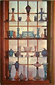 MA, Sandwich, Massachusetts, Glass Museum, Blue Window, Perfume Bottles,Lot of 2