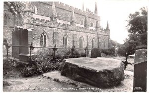 St Patrick's Grave and Cathedral Downpatrick Ireland 1962 