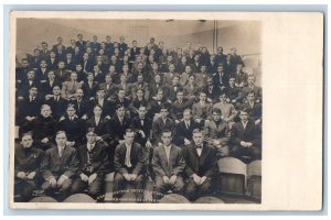 Chicago IL Postcard RPPC Photo Northwestern University School Pharmacy Class