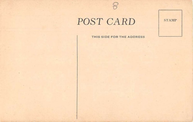 Terre Haute Indiana Hotel Deming Barber Shop Vintage Postcard AA15463