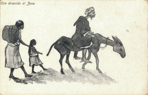 Morocco Caricature Funny Humor 1920´s Con direccion al Zoco 04.58