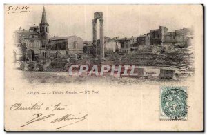 Arles - The Roman Theater - Old Postcard