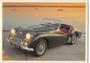 Classic Car TRIUMPH TR3A Sports Car Magazine 4x6 Continental Postcard
